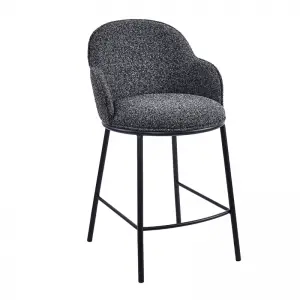Orlan Counter Chair Upholstered Seat with Metal Frame.