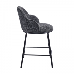 Orlan Counter Chair Upholstered Seat with Metal Frame.