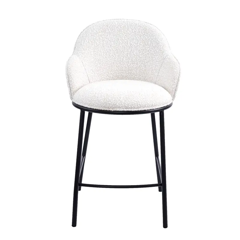 Orlan Counter Chair Upholstered Seat with Metal Frame. (2)