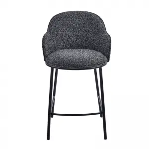 Orlan Counter Chair Upholstered Seat with Metal Frame.
